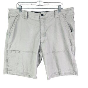 Men's Terrain Gear Gray Cargo Shorts 11" Inseam Size 38